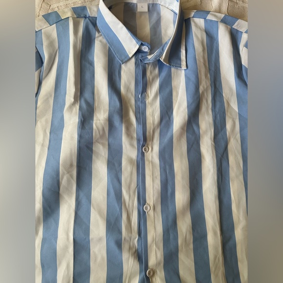 Shein button down Dress shirt. Never warn. - Picture 2 of 3